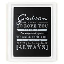 Quality research goes into the background and origin meaning of each name and a description of the personality traits. Godson Gift From Godparents Godson Quote Sign Perfect Christening Gift Baptism Gift For Godson From Godmother Or Godfather 8x10 Print By Ocean Drop Designs Black Frame Buy Online In Aruba At