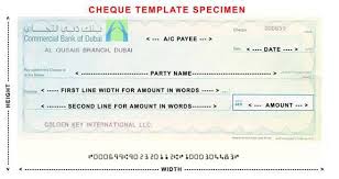 Bank Cheque Bank Cheque Cross