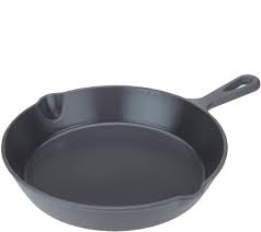 They are ideal to make asian foods like barbeque items as it leaves a coal / metallic taste to the food depending on how season the. Geoffrey Zakarian 10 Cast Iron Nonstick Skillet Qvc Com