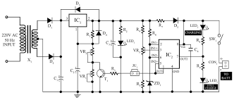 12v 7ah Smart Battery Charger With Pcb Diagram