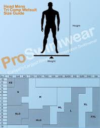 head tri comp wetsuit mens size guide mens wetsuit size chart