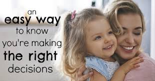 We simplify college options — so you can make the right choice. Easy Way To Know You Re Making The Right Parenting Decision