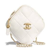 Chanel Fall Winter 2020 21 Small Diamond Bag Gold Tone Metal Chanel Mini Square Chanel Small Classic