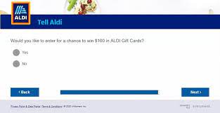 Check spelling or type a new query. Aldi Satisfaction Survey Sweepstakes Win A 100 Gift Card Sweepstakesbible