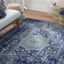 Black And Blue Area Rug Riggs Distressed Dark Blue Area Rug Dark Blue Rug Blue Rug Blue Grey Rug