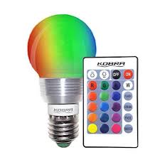 Kobra Led Bulb Color Changing Light Bulb With Remote Control 16 Different Color Choices Easy Flash Or In 2020 Color Changing Light Bulb Color Changing Lights Led Bulb