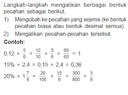 Osnipa penjumlahan pecahan biasa dengan pecahan campuran. Rangkuman Dan Pembahasan Matematika Pecahan Kelas 5 Sd Semester 2 Soal Kunci Jawaban