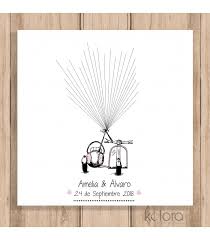 Los cuadros de huellas son una forma original y divertida para que tus invitados dejen su recuerdo imborrable en tu gran día, sustituyendo al libro de firmas ¡o incluso complementándolo! Arbol De Huellas Boda