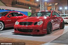 The Five Cars You Must See From Tas 2014 Speedhunters Mercedes Clk Mercedes Benz Coupe Custom Mercedes Benz