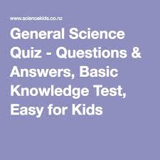 If you can answer 50 percent of these science trivia questions correctly, you may be a genius. Pin On General Knoledge