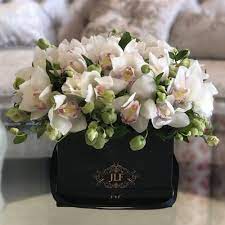 White Cymbidium Cloud Flower Delivery In Las Vegas Flower Delivery Same Day Flower Delivery Beautiful Bouquet Of Flowers