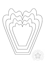 One of the common crafts of template that we can found in the website is the flower petal template. Pdf Flower Petal Template Flowers Templates