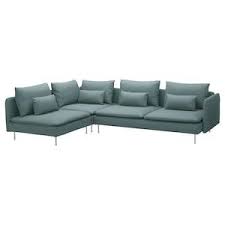 Soderhamn Canape D Angle 4 Places Sans Accoudoir Finnsta Turquoise Ikea En 2020 Canape Angle Canape Angle Ikea Canape Ikea