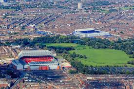 The only official source of news about everton, including stars like james rodriguez, richarlison, yerry mina and jordan pickford. The Stadiums Of Liverpool Fc And Everton Fc In The City Of Liverpool Are Literally Just A Stone S Throw Away Sports