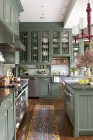 Modern kitchen cabinets are characterized by this sleek, more angular design with a simplicity in their doors this design can be translated into modern kitchen cabinetry as well. 31 Green Kitchen Design Ideas Paint Colors For Green Kitchens
