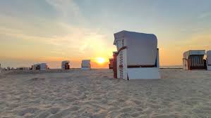 North frisian coastline before 1362. Strand Harlesiel Ostfriesland Nordsee