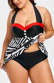 Floryday offre les dernières collections de bikinis & maillots de bain féminines pour toutes les occasions. Tankini Grande Taille Comment Le Choisir Pensees De Ronde