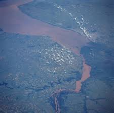 The golden dorado is a large species of fish native to south america. Satellite Image Photo Of Uruguay River Rio De La Plata Uruguay