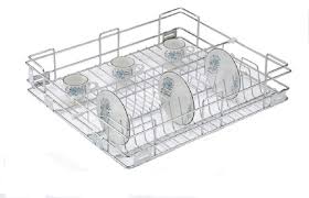 This allows for an 1 1/2″ overhang on the front. Keepwell Stainless Steel Cup Saucer Basket Modular Kitchen Basket Kitchen Cabinet Kitchen Trolley Storage Basket For Kitchen Utensils Size 17x20x4 Inch Steel Kitchen Rack Silver Buy Online In