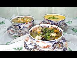ثلاث انواع من الشوربة ساهلة تتوجد في 15 دقيقة وباقل مجهود مع طريقة جد مبسطة سمك دجاج خضر youtube food tableware tea cups