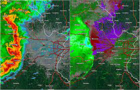 Power gets knocked out across the street at :14.the 60mph winds hit about 1:00. Bow Echo Causes Significant Wind Damage