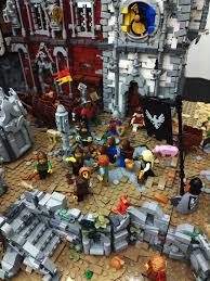 Hello, I present to you my MOC, a medieval city. so far I'm about halfway  through the work