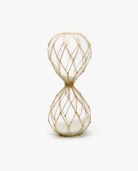 Imagem 0 De Produto 1 Relogio De Areia Rede Juta Decorative Accessories Hourglass Home Interior Accessories
