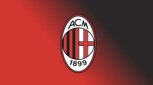 Waving flag with ac milan football club logo. Ac Milan Logos