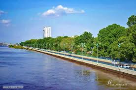 Nile Street And The Blue Nile Khartoum شارع النيل و النيل الأزرق الخرطوم السودان By Ali Saad Ali Sudan Khartoum Blu Places To Visit Photo Monument
