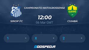 An early exit in the copa do brasil means dourado have had extra time to prepare for the game here. Sinop Fc Cuiaba Live Score Stream Odds Stats News
