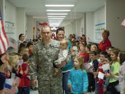 Deploying Dad Surprises Daughter With School's Help: Photo Gallery