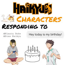 Haikyuu character cards aoba josai by esteeso on deviantart haikyuu characters haikyuu haikyuu manga from the story anime characters birthdays by kakkowarai (정국의 어머니) with 1. Hinata Boke Some Haikyuu Characters Responding To Hey Facebook