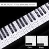 Klavier keyboard noten aufkleber 37/49/54/61/88 tasten kwmobile for learner. 1