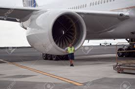 Boeing 777 200 and boeing 777 300 specs. Shutterstock Kailua Kona Hi February 19 A Worker Stands Stock Photo Picture And Royalty Free Image Image 8945197