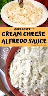 Basically, you just need a few kitchen staples: Cream Cheese Alfredo Sauce Snappygourmet Com Video Alfredo Sauce Recipe Homemade Pasta Sauce Recipes Alfredo Sauce Recipe Easy
