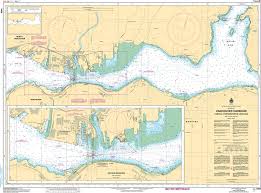 Chs Nautical Chart Chs3494 Vancouver Harbour Central Portion Partie Centrale