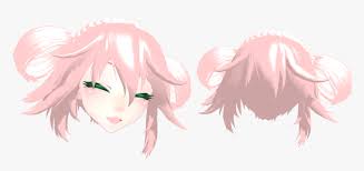 This is an important part to create a beautiful ima. Hairstyle Bun Long Hair Black Hair Anime Hd Png Download Transparent Png Image Pngitem