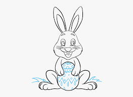 How to draw the easter bunny! How To Draw An Easter Bunny Easy Draw Easter Bunny Hd Png Download Kindpng