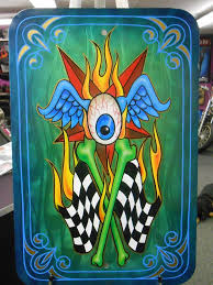 Providing Nationwide Car Inspection Services Carz Inspection Pinstripe Art Kustom Kulture Art Hot Rod Tattoo