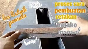 Selanjutnya tunggu hingga cetakan mengeras. Proses Cepat Mudah Bikin Cetakan Batako Manual Youtube