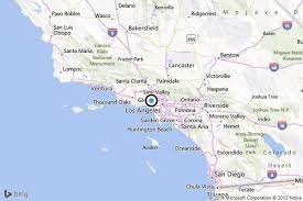 Los Angeles 4 4 Siddetinde Depreme Uyandi Los Angeles Hollywood Malibu California Westwood California