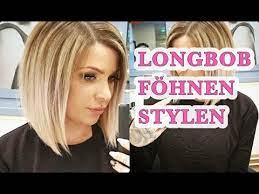 Wie Fohne Und Style Ich Meinen Longbob Jenny Konig Youtube Bob Frisur Bob Frisur Richtig Stylen Longbob Frisuren Feines Haar