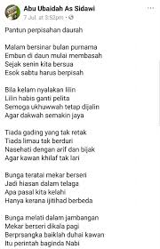 Petani ke sawah menanam padi. Pantun S Y A I R Syair Yang Angkat Iman Robbaniyyin Facebook