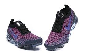Black And Purple Nike Shoes Nike Air Vapormax Flyknit 2019 Black Purple Men S Women S Running Shoes Aj6900 009 Womens Running Shoes Nike Air Vapormax Nike Air