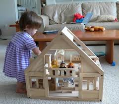 Amazon Com Plan Toy My First Dollhouse Toys Games Love How Simple It Is Wooden Toys Plans Woodworking Furniture Plans Plan Toys