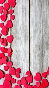 Top view of red heart shaped paper cards isolated on white with copy space, st valentines day concept. Iphone Wallpaper Red Hearts Wooden Background Best Iphone Wallpaper Valentines Wallpaper Heart Wallpaper Iphone Wallpaper