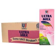 Praya brother bikin es krim stik mambo dengan susu kotak clevo terbaru rasa es krim coklat enak bahannya : Susu Kotak Rasa Strawberry Ultra Milk 250 Ml Shopee Indonesia