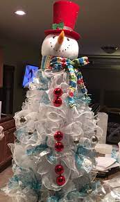 Tomato Cage Snowman Tree Christmas Wreaths Diy Easy Diy Christmas Snowman Christmas Wreaths Diy