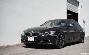 Black Sapphire Metallic Bmw 328i Gets Vorsteiner V Ff 106 Wheels Bmw 328i Bmw Black Rims Car