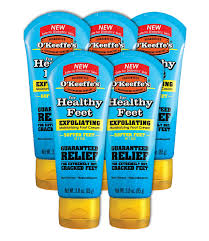 A particularly healthy one at that,. Autorisierte Handler 5 X O Keeffe S Healthy Feet Exfoliating Moisturizing Cream 85g 3oz Tube 2 Methoden Longhorn Com Pe